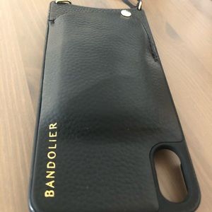 BANDOLIER BLACK IPHONE Xs MAX CASE -NO STRAP